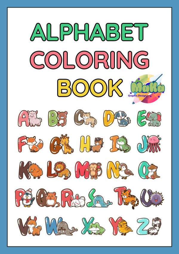 Alphabet Coloring Book