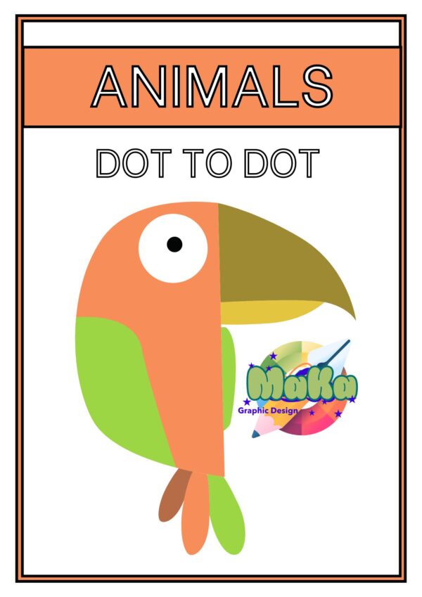 Animals Dot to Dot – Connect to Reveal
