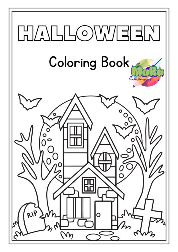 Halloween Coloring Book