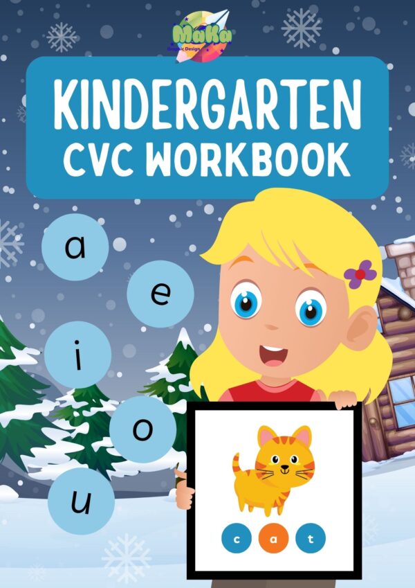 CVC Kindergarten Workbook
