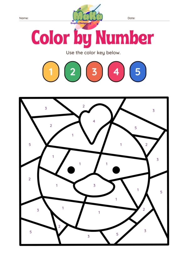 Color by Number – Fun Coloring Activity