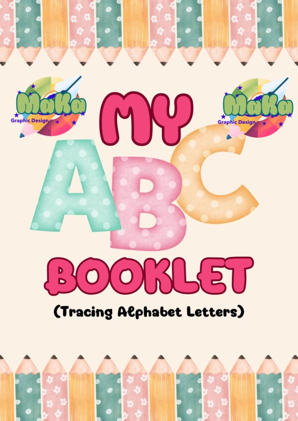 Tracing Alphabet Letters Book