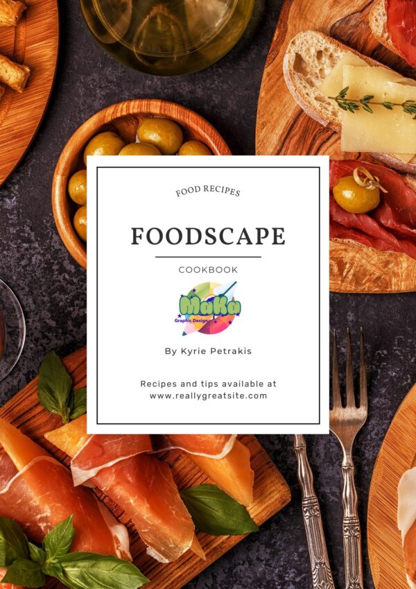Foodscape: Minimal and Modern Cookbook