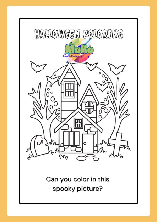 Halloween Coloring Book