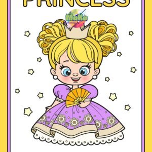 Princess Affirmations Coloring Book