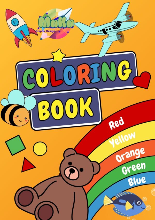 Simple Coloring Pages Worksheet