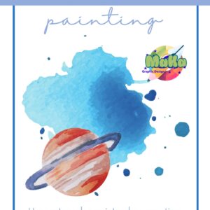 Simple Solar System Display Coloring Pages Worksheet